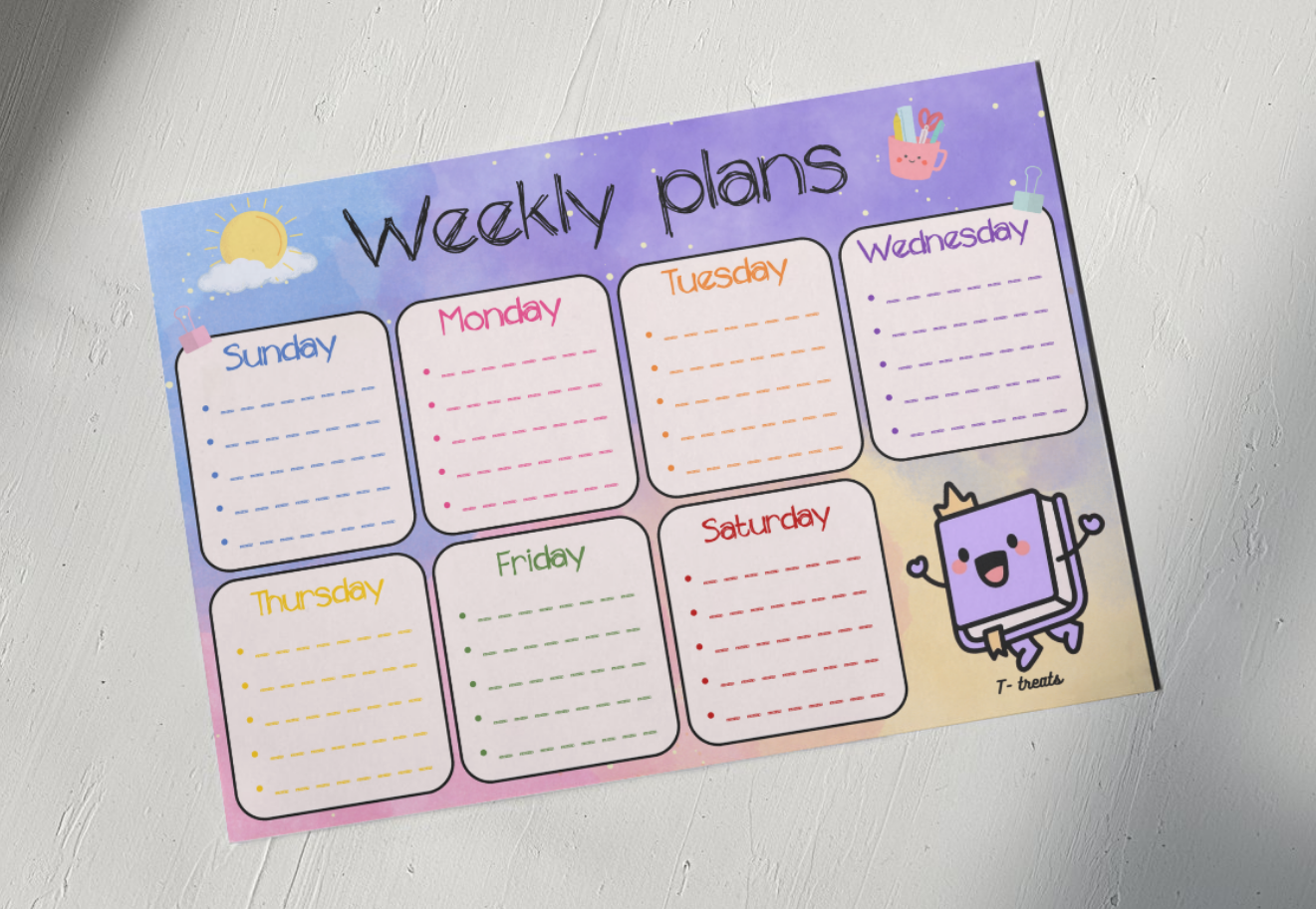 Rainbow Teacher Organization Pack