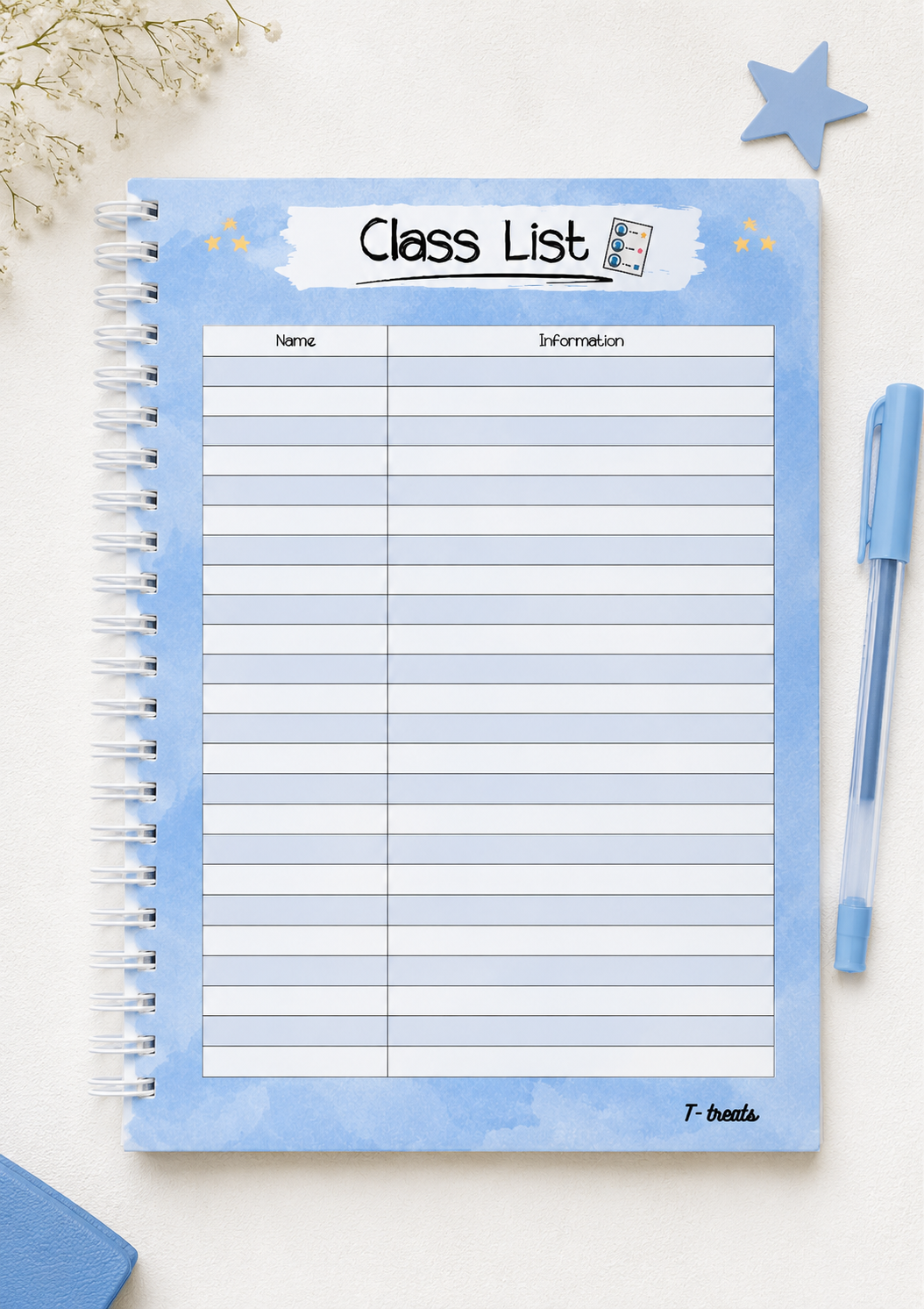 Sky Teacher Planner