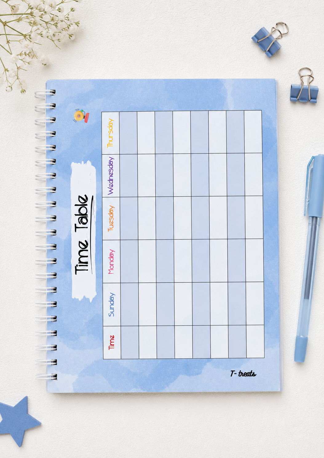 Sky Teacher Planner