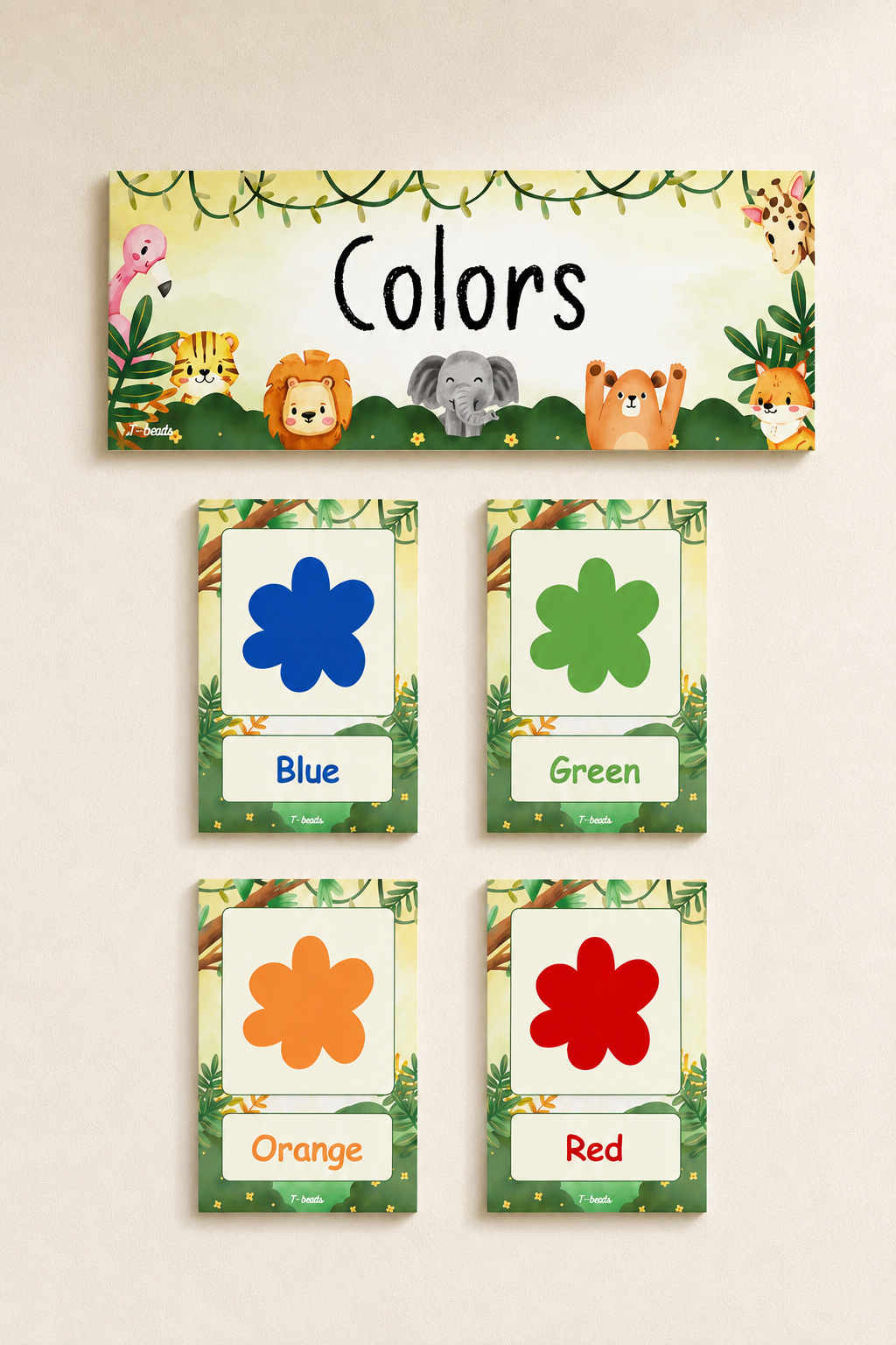 Jungle Classroom Decoration Set
