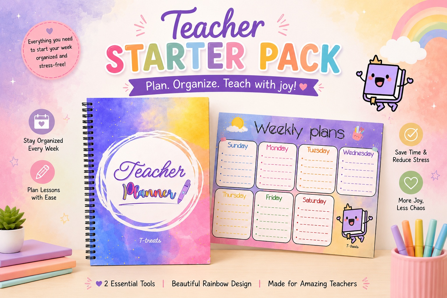 Rainbow Teacher Starter Pack